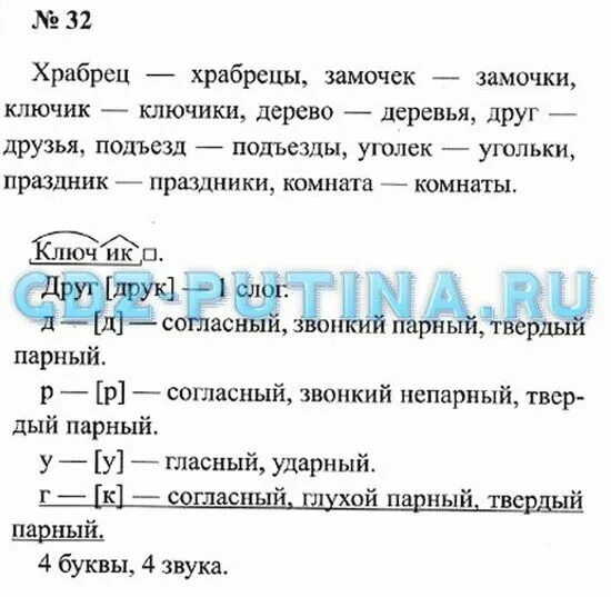 Русский страница 99 номер два. Русский язык 3 класс 2 часть задания. Русский язык 3 класс стр 32. Готовые домашние задания по русскому языку 3.