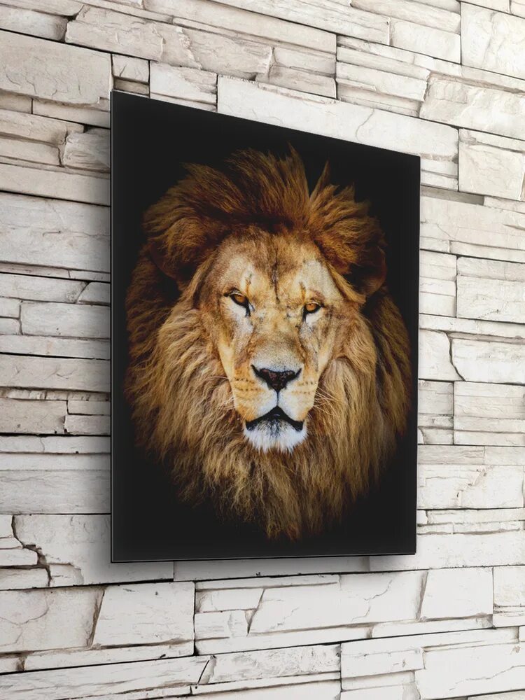 Лев 100 50. Лев 100 50. Модульная картина лев. Лев 100 50. Картина на стекле мудрый лев.
