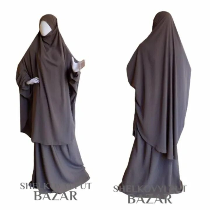 Намазник. Мика химар. Химар с юбкой. Химара платья. Мусульманские платья Химари.
