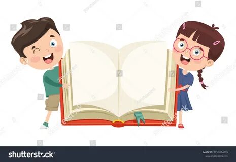 Раскрытая детская книга