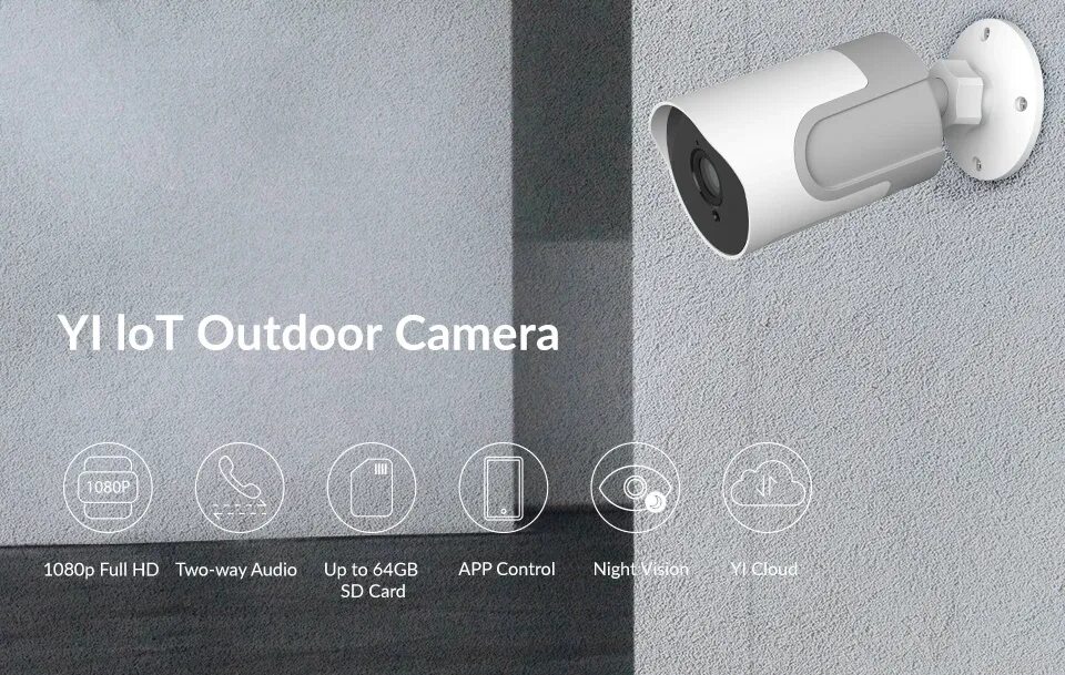 Ip Камера Xiaomi Yi Lot Outdoor Camera