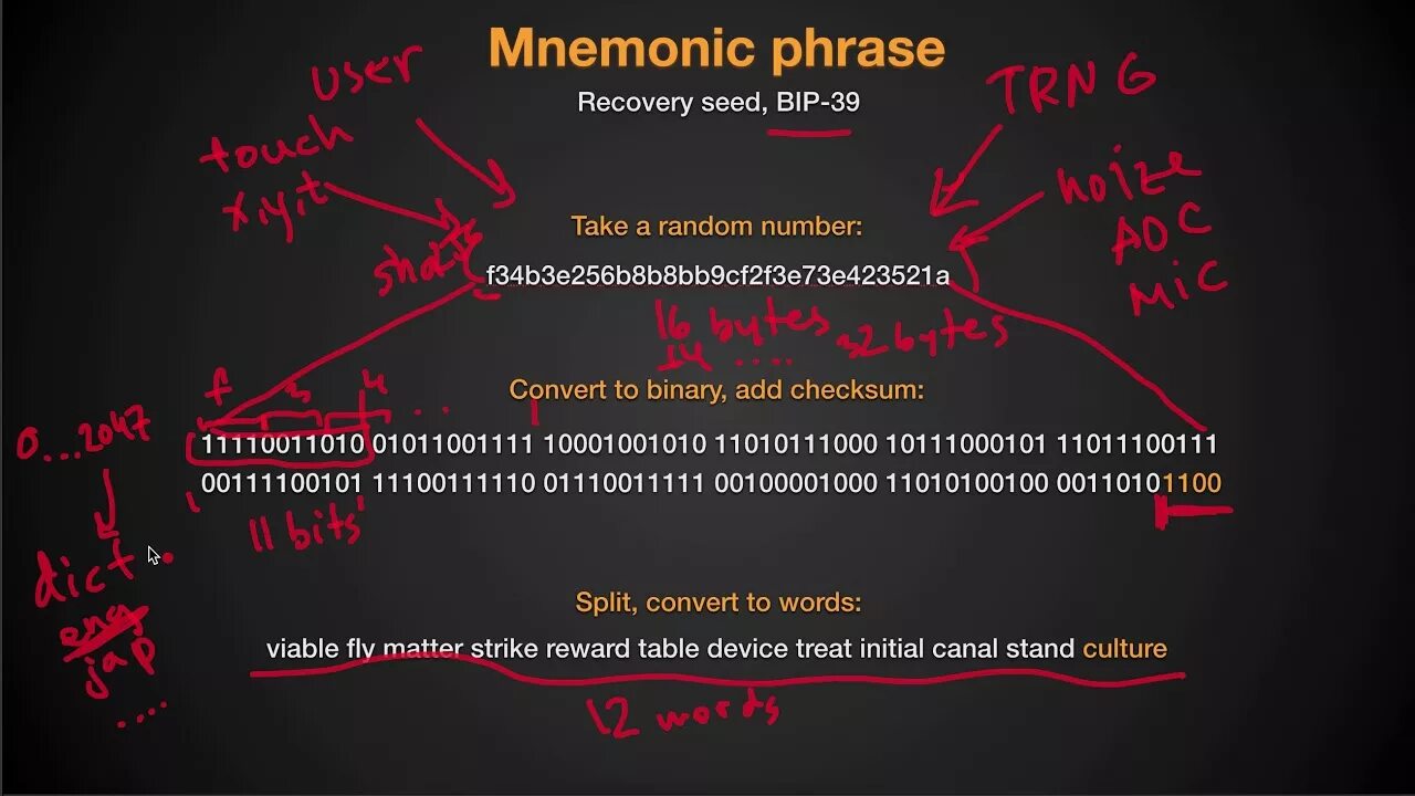 Слова сид фразы. Mnemonic Seed. Seed фраза. Bip39. СИД фраза биткоин.