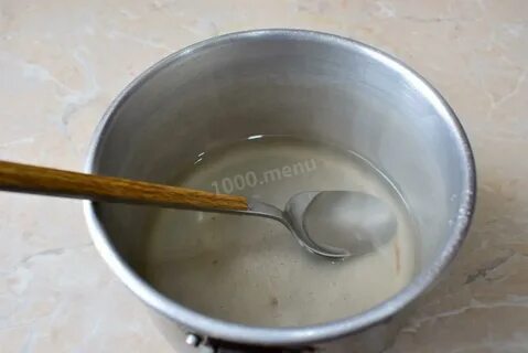 Сахарный сироп для пропитки бисквита