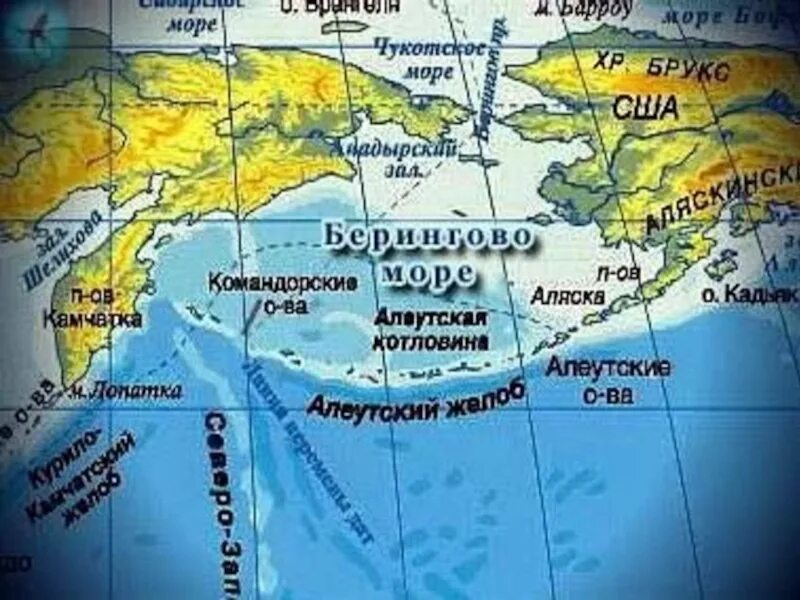 Найти на карте берингов пролив. Берингово море на карте Тихого океана. Берингово море границы на карте. Берингово море на карте.