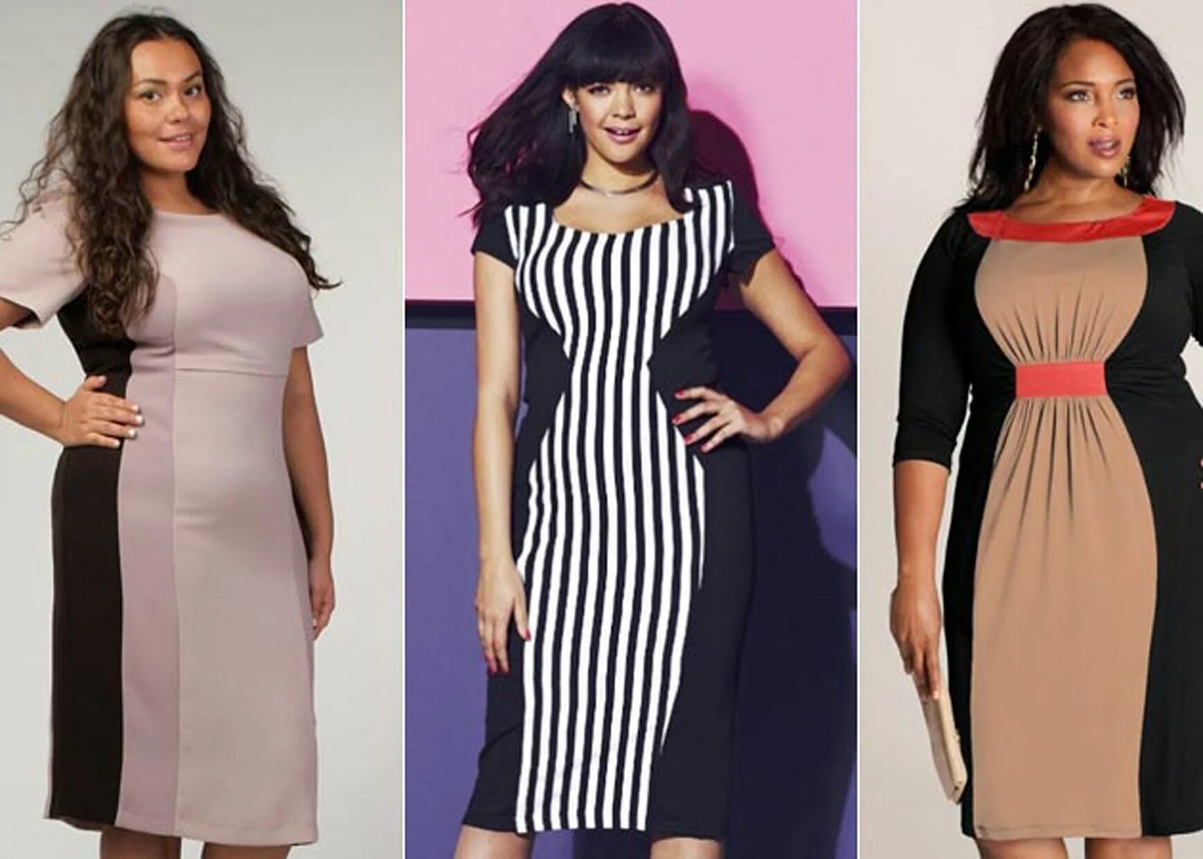 Фасон платья скрывающий живот. Иллюзия иррадиации в одежде. Плюс сайз swimsuit. Платье на широкие бедра. Корректирую фигуру.