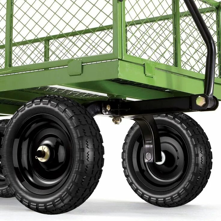 Replace cart. Горилла телегам. carts. flat tire trailer.