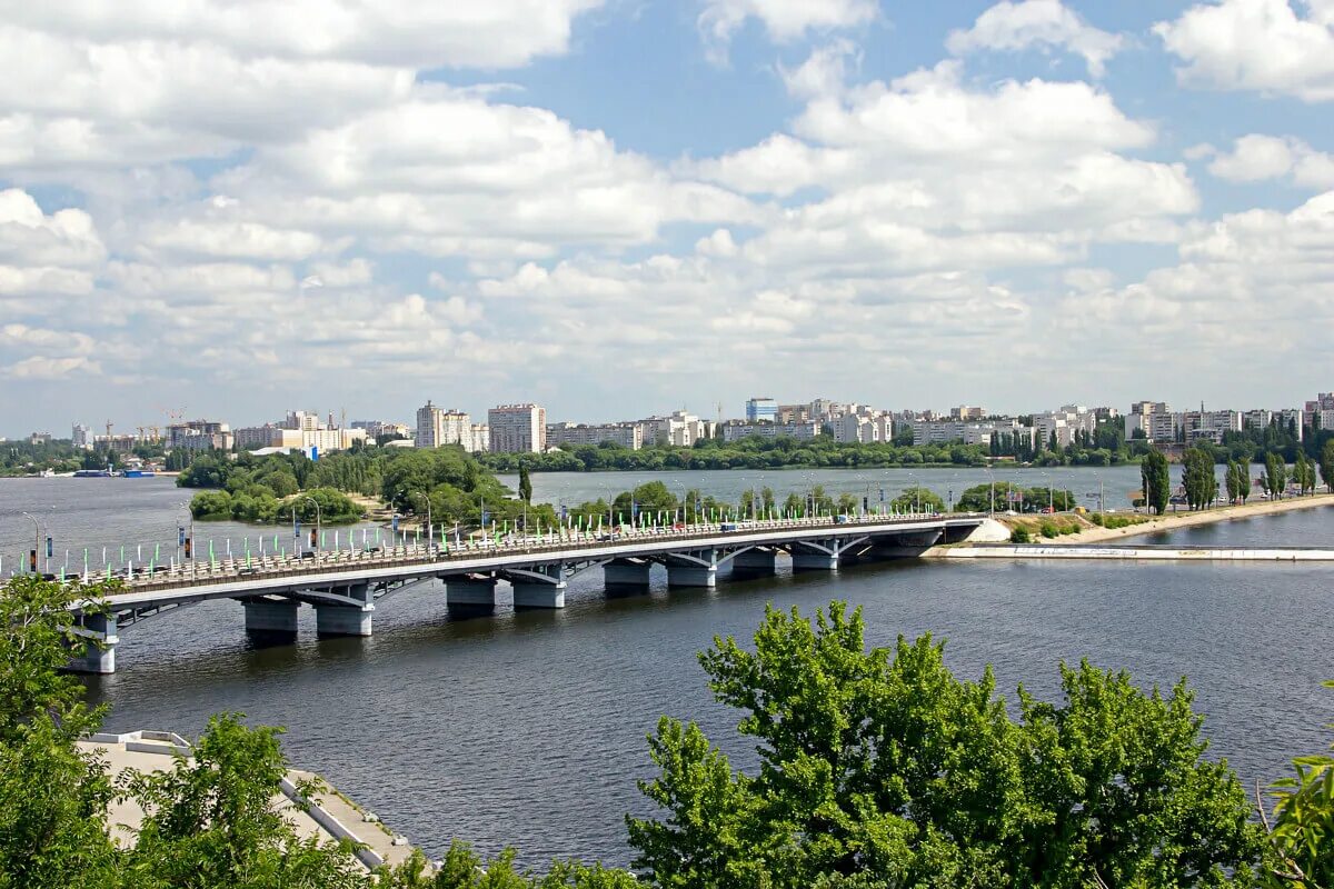 Левый берег это какой. Чернавский мост Воронеж. Воронежское водохранилище Чернавский мост. Воронеж река Чернавский мост. Воронеж город. Мост город Чернавский.