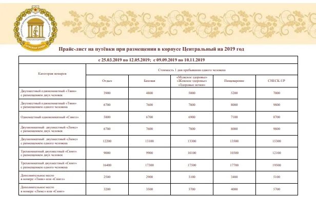 Прайс лист турбазы. Прейскурант цен на путевки. прайс лист санатория. прайс лист путевки. прейскурант цен на путевки ключи.