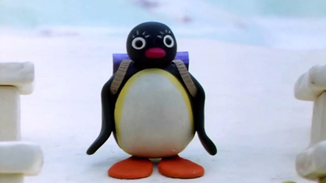 Видео пингу. Pingu [Lost Episode]. Пингвин Пинго. Пингвин из пластилина.