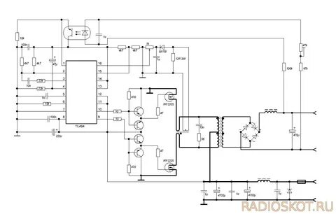 Сварочный на tl494 схема - 90 фото.