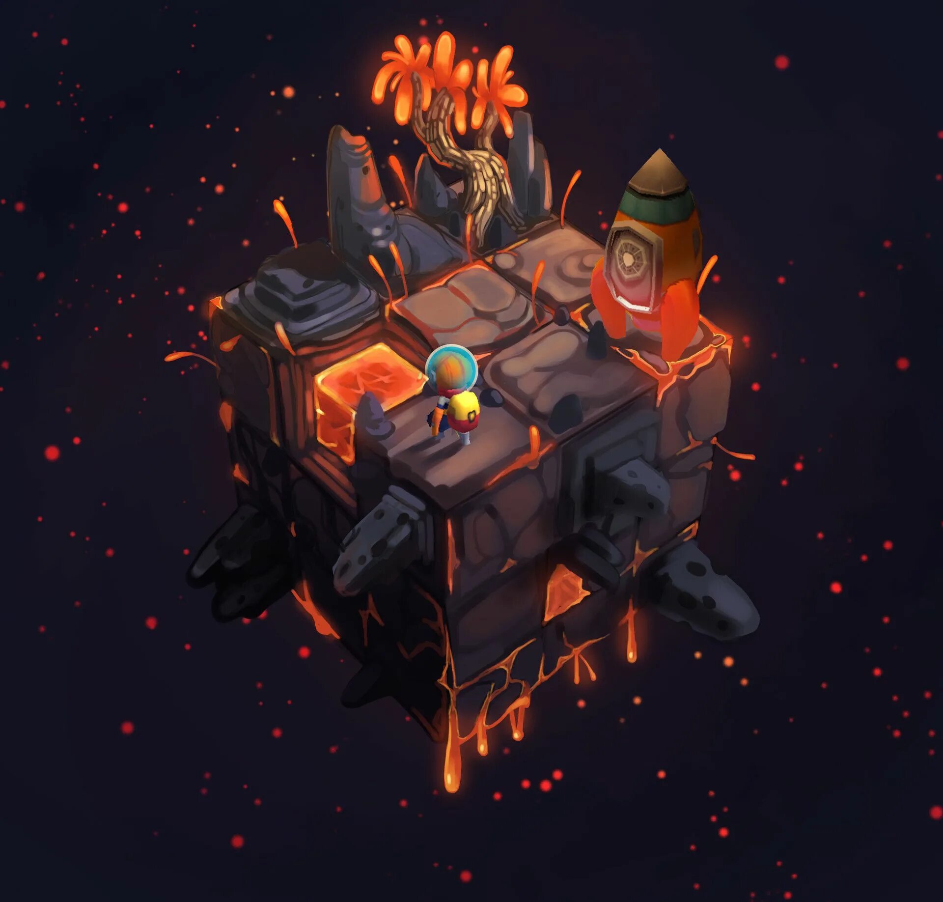 Magma cube