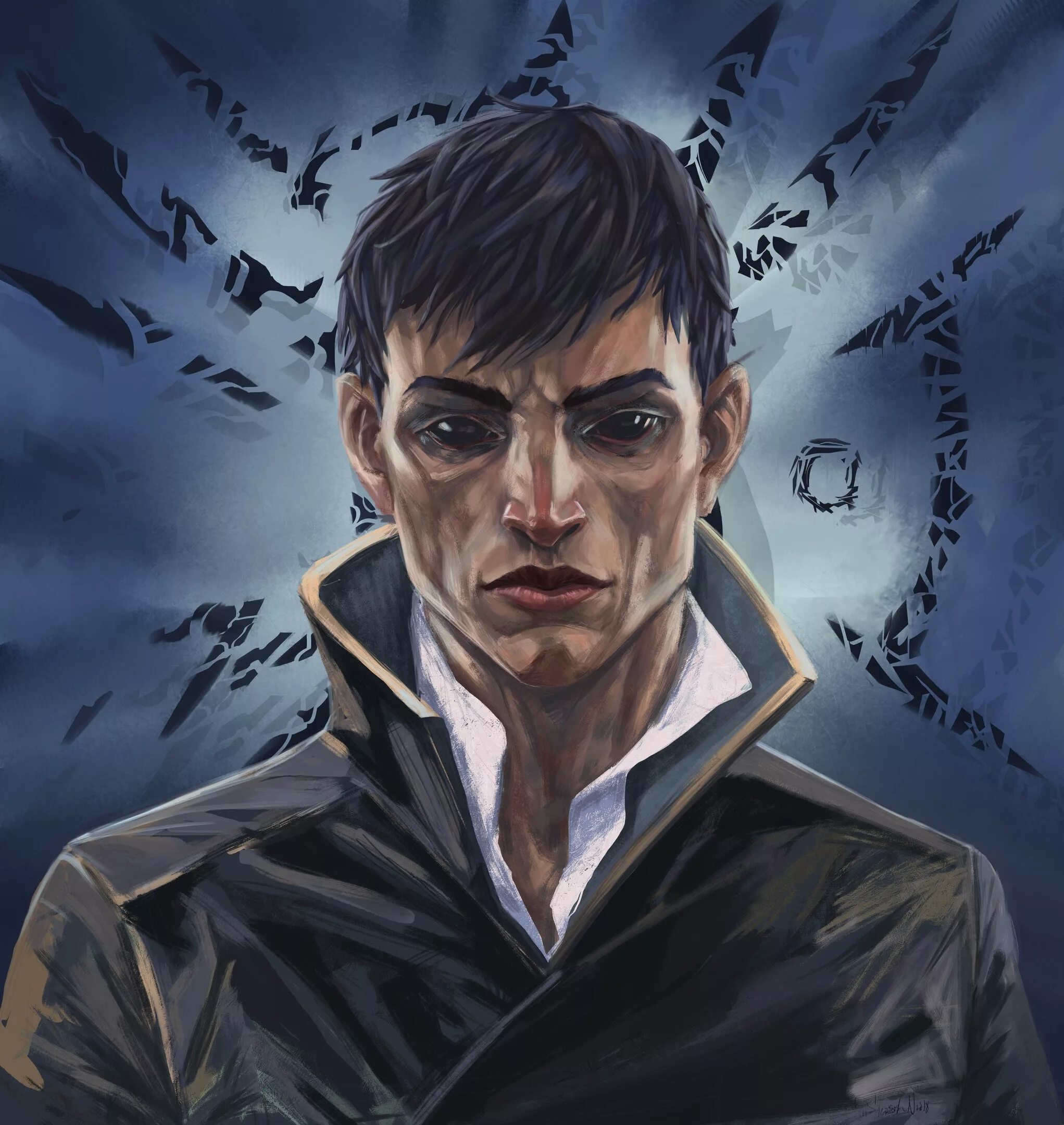 Чужой дишоноред. Dishonored 2 outsider. Чужой dishonored 2. Dishonored outsider. Чужой dishonored 2.