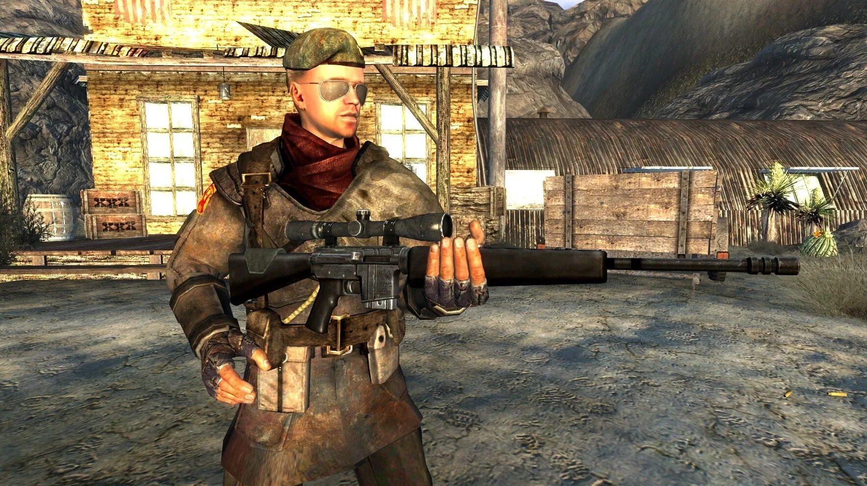 Fallout new vegas оружие. Оружейники Fallout New Vegas. Marksman Rifle Fallout New Vegas. Фоллаут Нью Вегас Боевая винтовка. Fallout New Vegas Sniper.