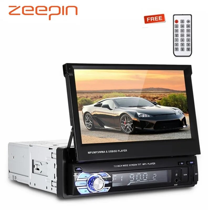 7.0 inch wide screen tft mp5 player. Автомобильный dvd player 1din. магнитола автомобильная 1din с сенсорным экраном. автомагнитола hyundai 1din с экраном. китайский pioneer с выдвижным экраном 1din.