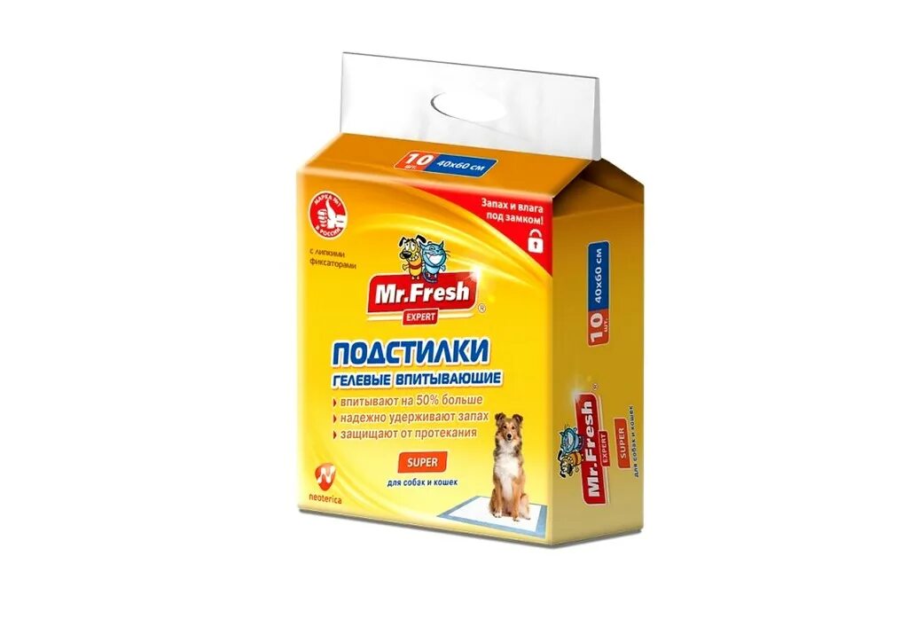 F эксперт. Пеленки для собак впитывающие mr. fresh expert super f508 60х60 см. пеленки мистер фреш для собак. подстилки мистер фреш эксперт 40*60 10 шт.