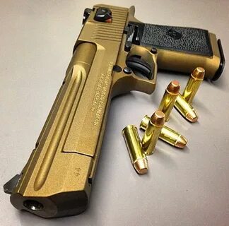 Gold gun