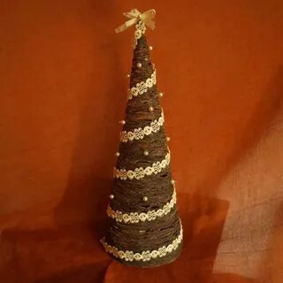 Декоративная елка своими руками