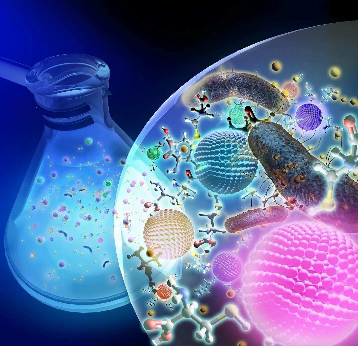 Биологические нанотехнологии. Бактерии в нанотехнологиях. Микроорганизмы в медицине. Биология микробы.