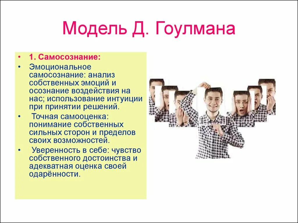 Модели эмоционального интеллекта майера. Модель даниэля гоулмана. модель эмоционального интеллекта д. гоулмана. модель эмоциональной компетентности. эмоциональное самосознание.