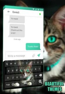Коты на клавиатуру на телефоне
