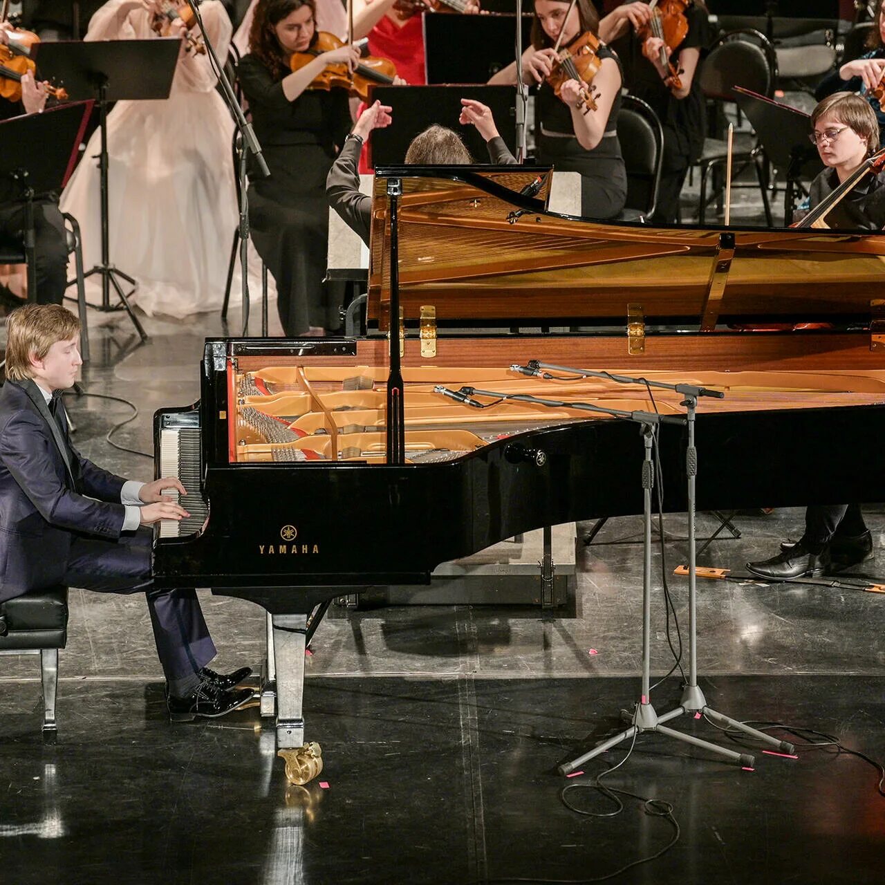 Конкурс Grand Piano Competition 2016. Первый зимний Международный фестиваль искусств Юрия Башмета в Москве. Мацуев и Башмет. Музыкальные конкурсы фортепиано