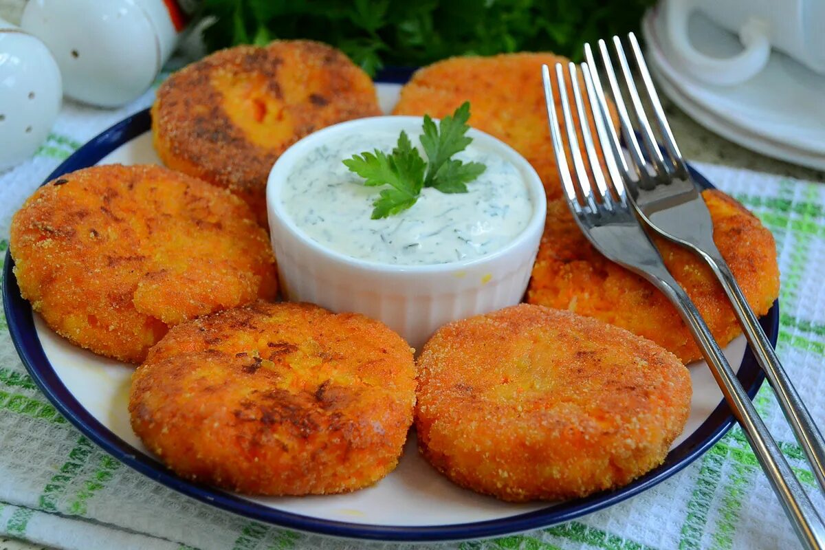 Рецепт приготовления котлет из моркови