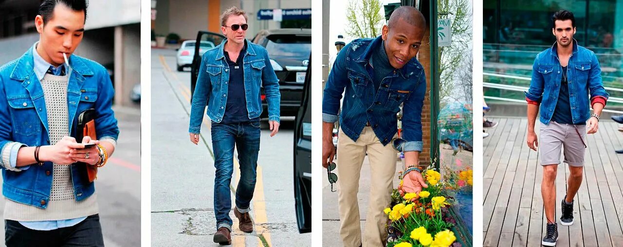 Можно ли носить джинсовку. Рубашка под джинсовую куртку мужскую. Джинсовая куртка с рубашкой мужские. Джинсовка с рубашкой мужские. Сочетание джинсовой куртки мужской.