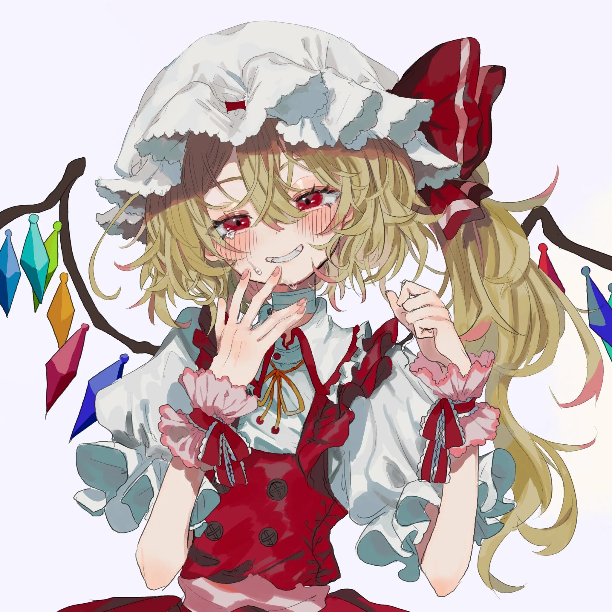 Flandre scarlet. Фландр Скарлет. Фландр Скарлет Тохо. Тохо Проджект Фландр Скарлет. Тоухоу Фландре.