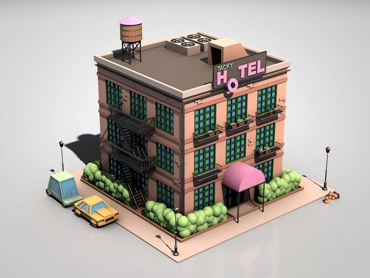 3d building game