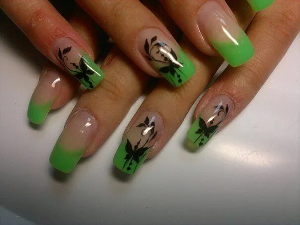 Green Nail Art Inspiration