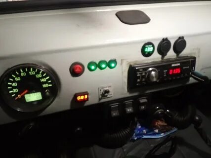 Новая панель уаз буханка