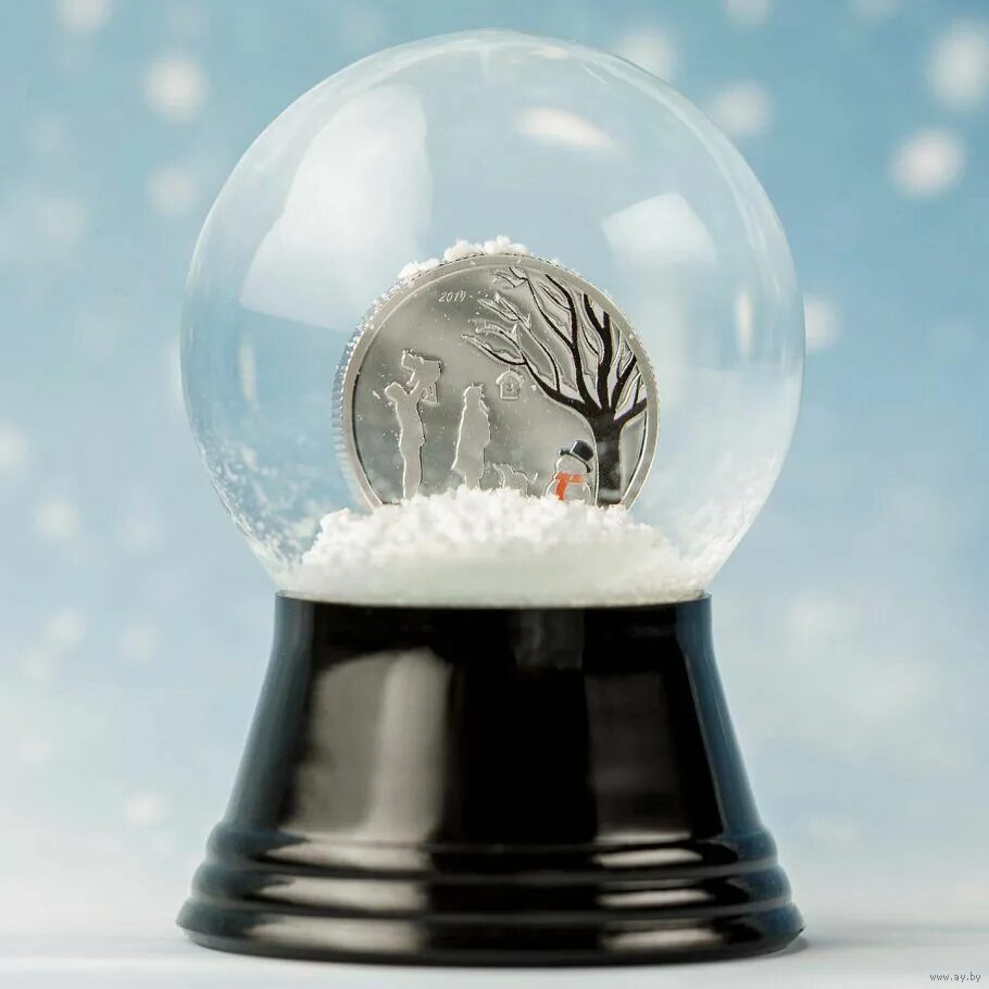 Монета в шаре. Снежный шар островами. Снежный шар кот в лотке. Шар со снегом Марвел. Монета зимняя Страна чудес шар.