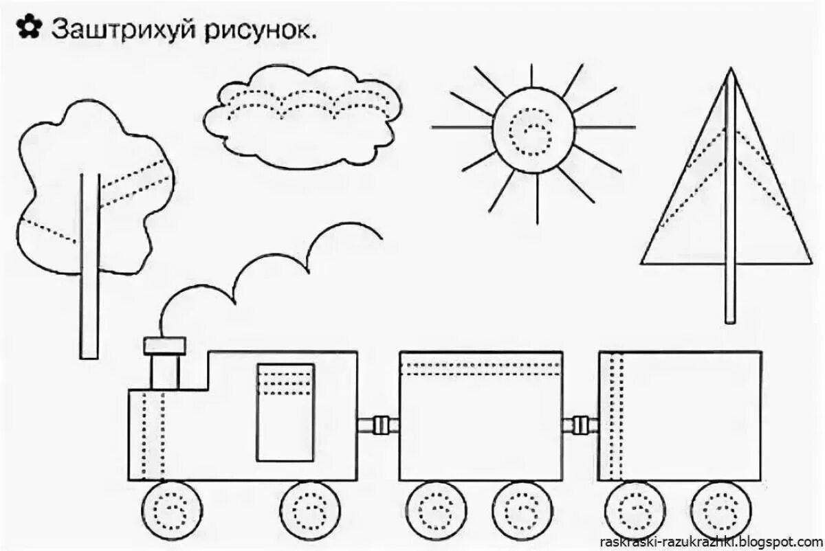 Штриховка для детей 3 лет. Математика в старшей группе штриховка. Штриховка геометрических фигур для дошкольников. Штриховка ПДД для дошкольников. Задания на штриховку.