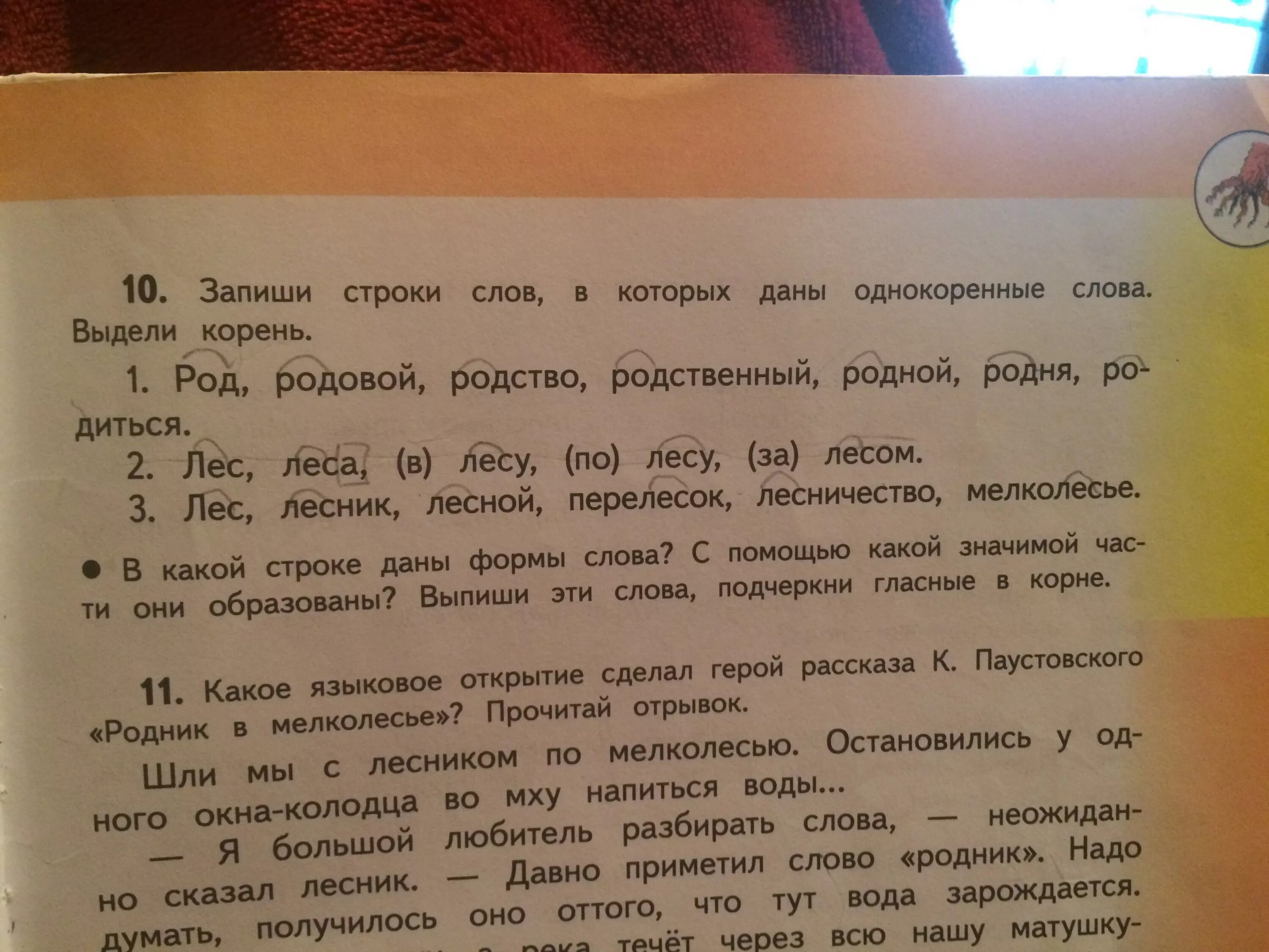 Лес Лесник родственные слова. Корень в слове Лесник. Выпиши родственные слова лес. Формы слов перелесок.