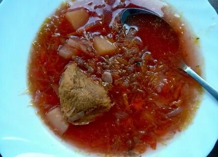 Борщ рецепт с квашеной капустой и курицей
