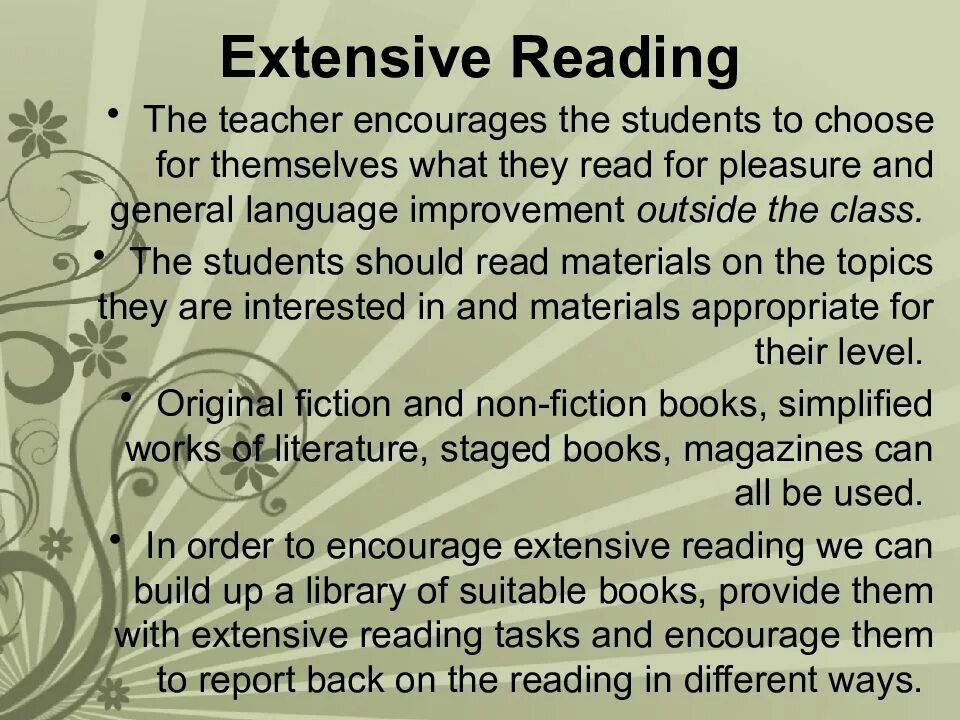 Teaching reading and writing. Teaching reading and writing