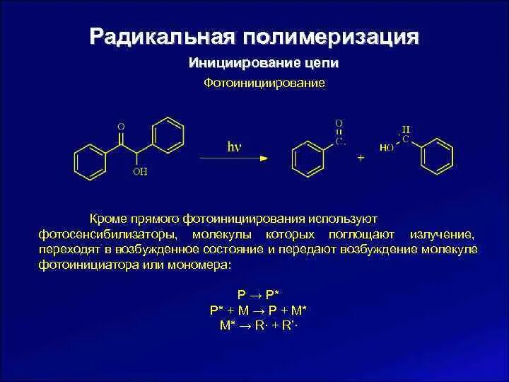 Можно полимеризация. Инициирование радикальной полимеризации. радикальный механизм цепной полимеризации. радикальная полимеризация стирола механизм. реакция радикальной полимеризации.