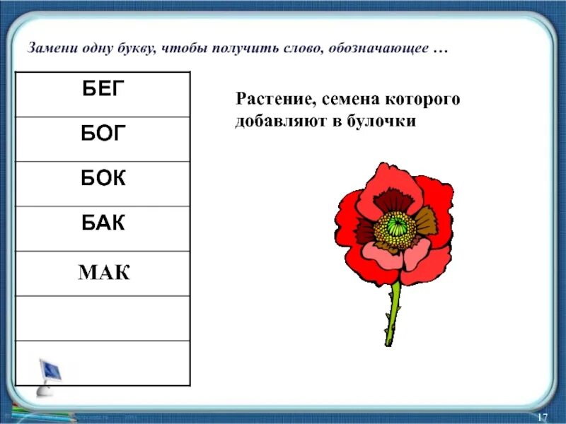 Поменяйте буквы так чтобы получилось слово. Слова которое поменяли одну букву и получилось Мак. Поменять 1 букву, чтобы получилось слово. Слово Мак. Заменить в слове одну букву в слове Мак.