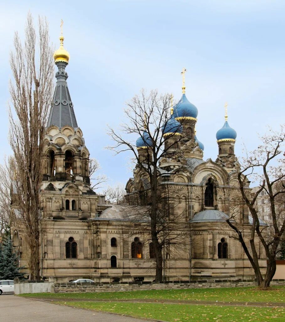 Церковь Симеона Дивногорца Дрезден. Православная Церковь в Дрездене. Русская Церковь в Дрездене.