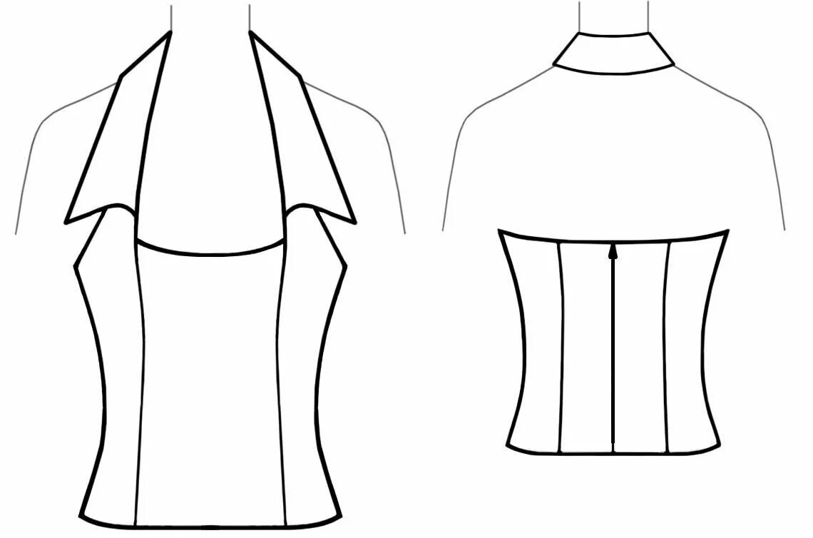 Sewn patterns
