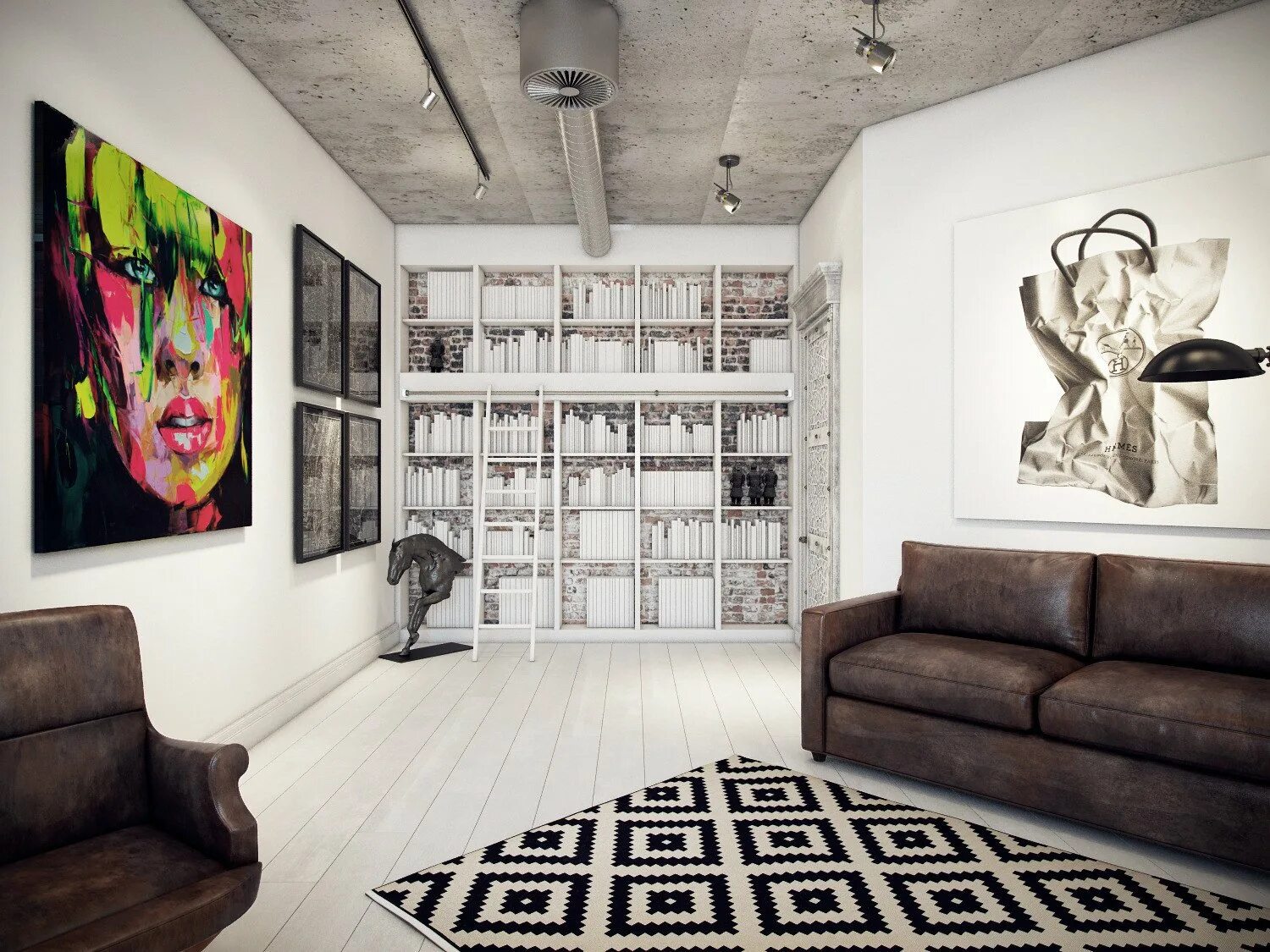 Арт дизайн интерьер An Ad Agency's Seriously Surprising New Office Space Contemporary office decor,
