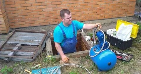Как установить насосную станцию в колодце