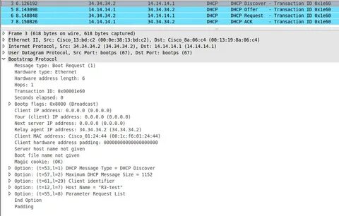 Dhcp excluded address