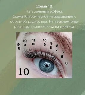 Эффект лучиков схема