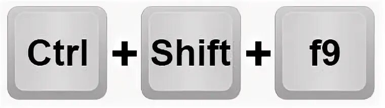 Ctrl shift a. Ctrl shift a