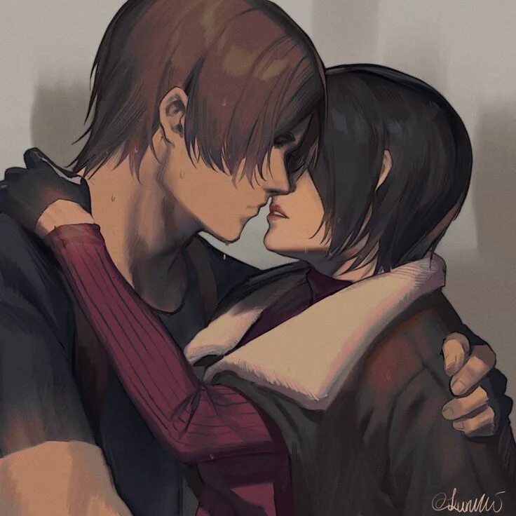 Ada wong x leon. Resident evil leon ada 69.
