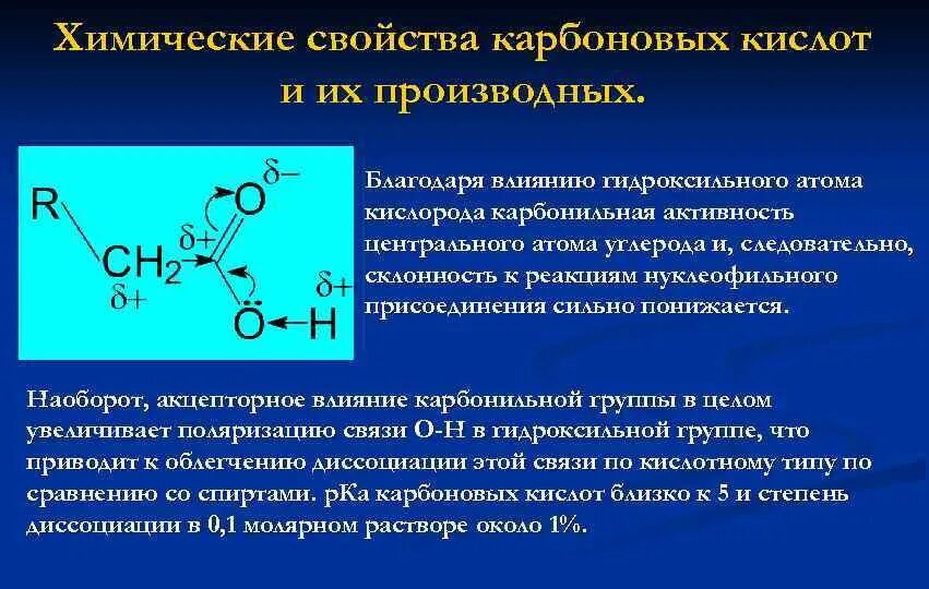 Карбоновых кислот химические кислот. Карбонильные кислоты и их производные. Физико химические свойства производных карбоновых кислот. Производные монокарбоновых кислот. Гидроксильная группа карбоновых кислот