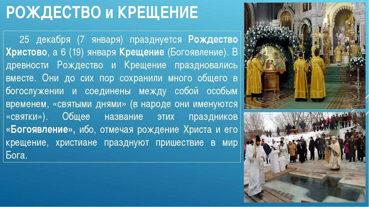 Рождество и крещение. Название религиозных праздников. Православные традиции. Проект на тему крещение. Слова 7 января