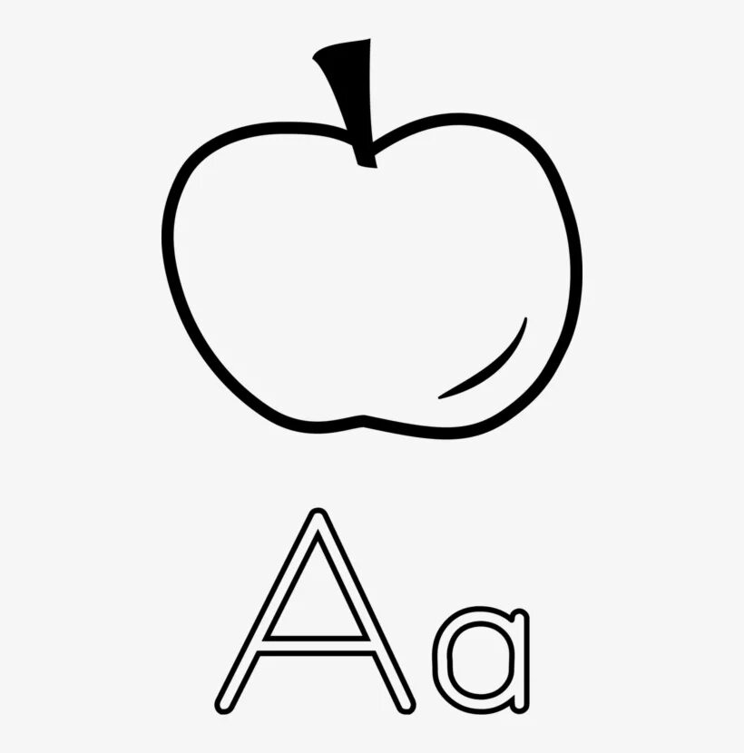 Letter a яблоко. Apple. A for Apple. Letter a раскраска.