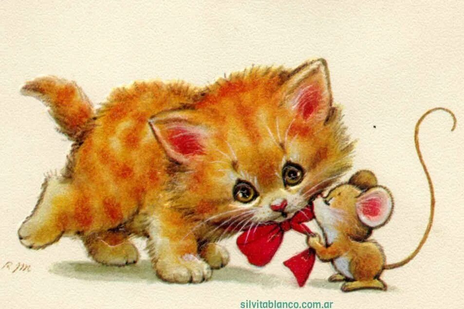 Котенок мышь. Котенок и мышонок. Котенок иллюстрация. Котенок с мышкой. Кот и мышка любовь.